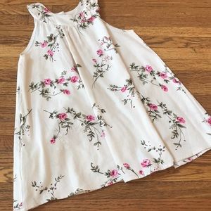 Like New Floral Linen Dress